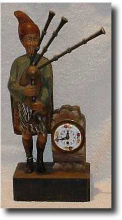 Musical automaton clock with Kienzle movement, c. 1940's? — Antique Clocks Price Guide