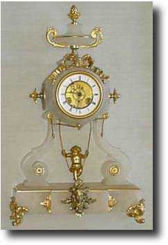 Farcot swinging cherub clock, c 1880 — Antique Clocks Price Guide