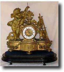 French rotary pendulum clock by Farcot c.1880 — Antique Clocks Price Guide