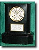 French wood cased Calendar clock c1870