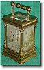 French repeating carriage clock, c1900