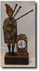 Musical automaton clock with Kienzle movement, c. 1940's?