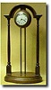 English Gravity clock by Ellienson c. 1908