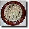 English Dial clock by Kemp Brothers c.1900