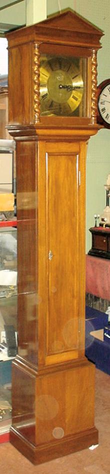 Unique British longcase clock — Antique Clocks Price Guide