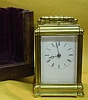 Carriage with grande sonnerie quarter repeat in gorge case