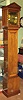 Unique British longcase clock