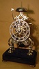 Striking skeleton clock - double fusee -