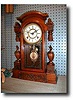 F. Kroeber Mantel Clock, "Kansas" model, circa 1888