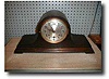 Black Forest Tambour Mantel Clock, Mauthe Clock Co., circa 1930