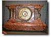 Seth Thomas Column and Lions Mantle Clock, circa 1890