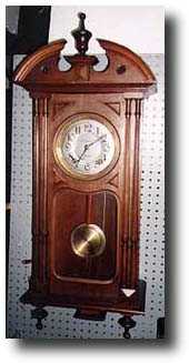 French Regulator Wall Clock, circa 1910 — Antique Clocks Price Guide
