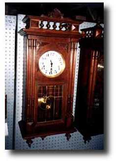 French Box Regulator Wall Clock, circa 1910 — Antique Clocks Price Guide
