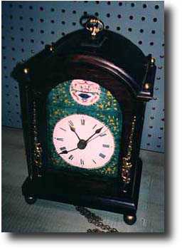 Chinese Wall Hanging Clock, circa 1840 — Antique Clocks Price Guide
