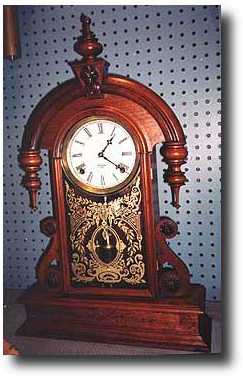 Gilbert Clock Co. Mantel Clock, circa 1870 — Antique Clocks Price Guide