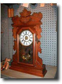 New Haven Clock Co. mantel clock, "The Senator", circa 1895 — Antique Clocks Price Guide
