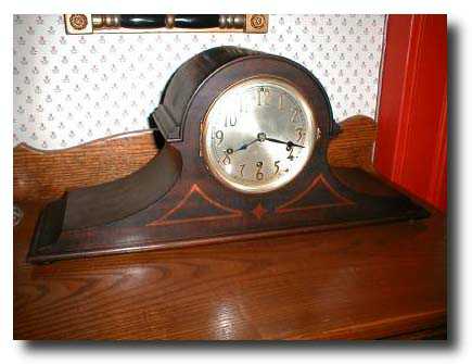 Seth Thomas Tambour Quarter Chime Mantel Clock, circa 1925 — Antique Clocks Price Guide