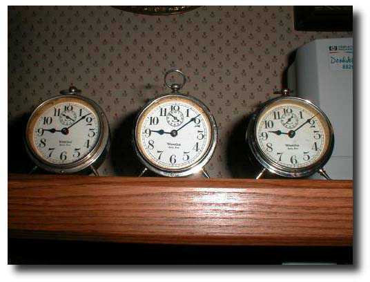 Three (3) Westclox Baby Ben Alarm Clocks — Antique Clocks Price Guide