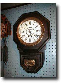Ingraham Schoolhouse Wall Clock, circa 1891 — Antique Clocks Price Guide