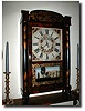 Wood Works Mantle Clock c. 1825