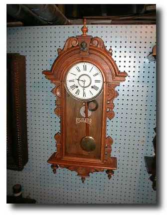 Gilbert Wall Regulator c. 1901 — Antique Clocks Price Guide