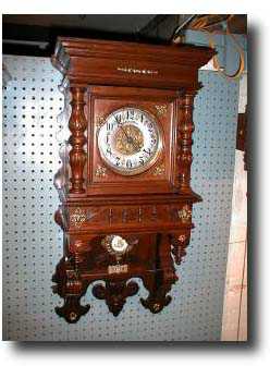 German Wall Regulator c. 1920 — Antique Clocks Price Guide