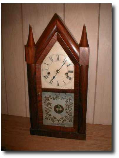 Steeple Clock c. 1865 — Antique Clocks Price Guide