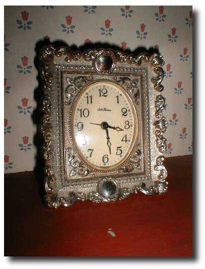 Decorative Alarm Clock — Antique Clocks Price Guide