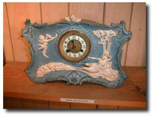 Connecticut Iron Front Shelf Clock c. 1895 — Antique Clocks Price Guide