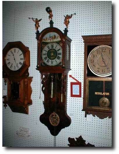 Dutch "Tail" wall clock circa 1890 — Antique Clocks Price Guide