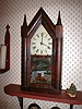 Sharp Gothic doublke fusee steeple clock.