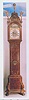 Automated Dutch tall case clock.