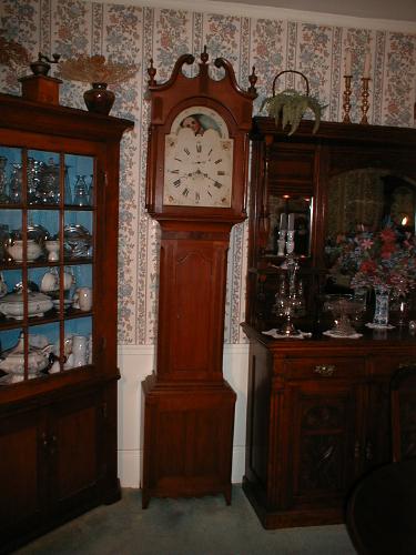 Perry County, Pennsylvania, tall case clock. — Antique Clocks Price Guide