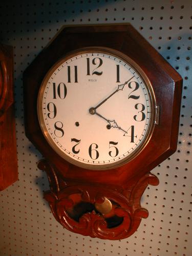 Anglo American 8-day wall clock with hourly strike. — Antique Clocks Price Guide