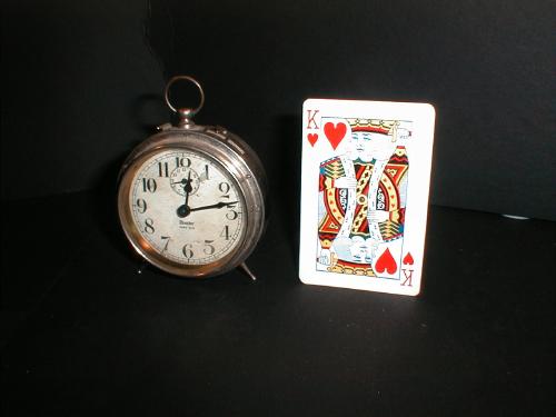 Baby Ben 30-hour bedside alarm clock with controls. — Antique Clocks Price Guide