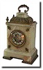 French Marble Japy Freres mantel clock, c.1870