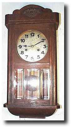 Junghans Box wall regulator, c. 1900 — Antique Clocks Price Guide