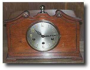 Herschede chiming mantel clock, c. 1945, — Antique Clocks Price Guide