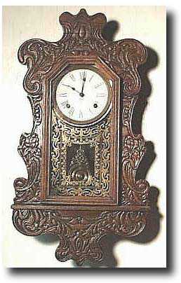 Ansonia Hanging Kitchen Clock — Antique Clocks Price Guide