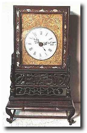 Chinese bracket clock, c. 1860 — Antique Clocks Price Guide