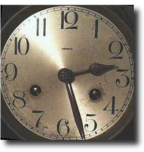 German Kienzle wall clock, c. 1880's — Antique Clocks Price Guide