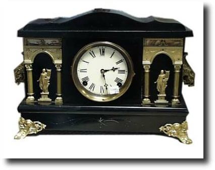Sessions Black Mantle Clock — Antique Clocks Price Guide