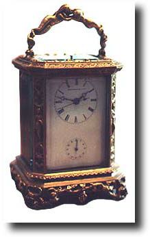 Rococo Case Carriage Clock — Antique Clocks Price Guide