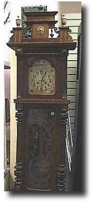 German Grandfather Clock, c. 1885 — Antique Clocks Price Guide