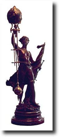 French Swinging Mystery Clock — Antique Clocks Price Guide