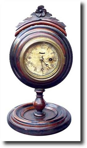 Bradley and Hubbard Dresser Clock — Antique Clocks Price Guide