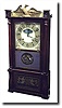 Birge Mallory and Peck Triple Decker Shelf Clock