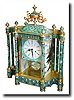 Cloisonne Temple Clock, Contemporary