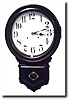 Ansonia Round Top Wall Clock