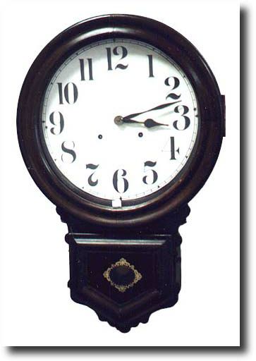 Ansonia Round Top Wall Clock — Antique Clocks Price Guide